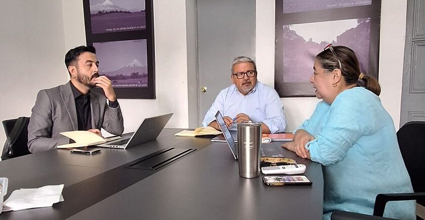 Foto nota reunión web